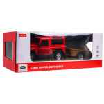 Autíčko Land Rover Defender R / C  1:14 RASTAR červené